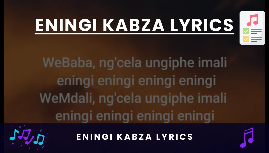 eningi kabza lyrics