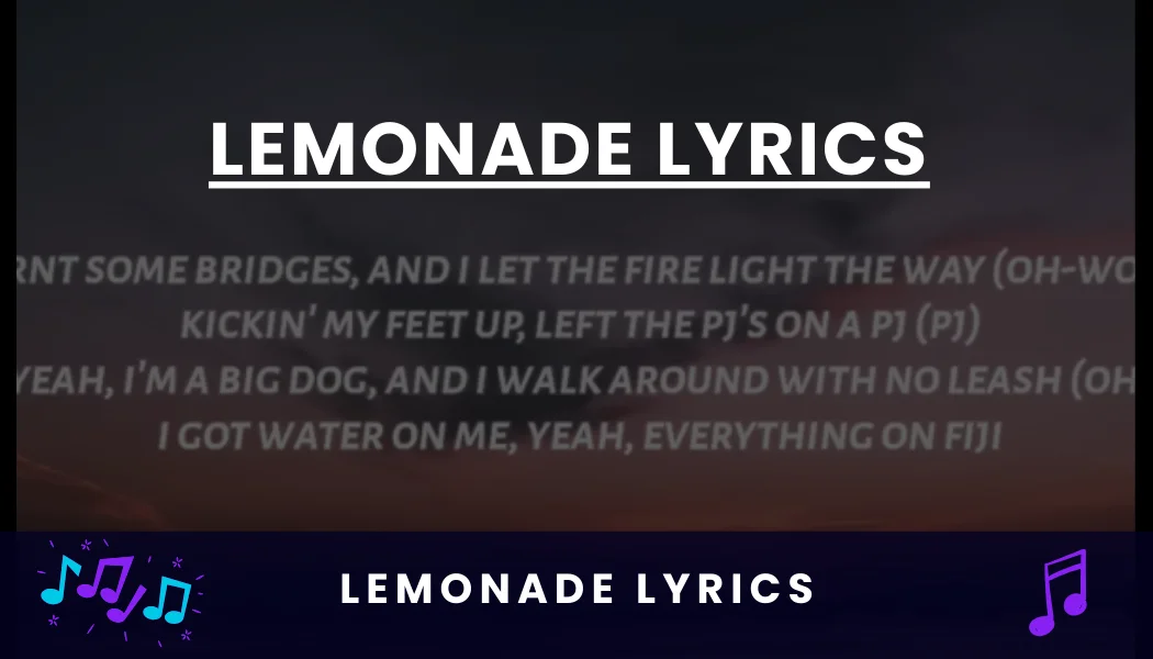 lemonade lyrics